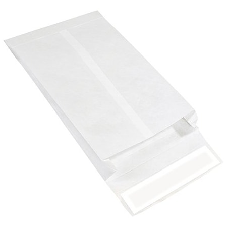 Bsc Preferred 9 x 12 x 2'' White Expandable Tyvek Envelopes, 100PK BUY00029128